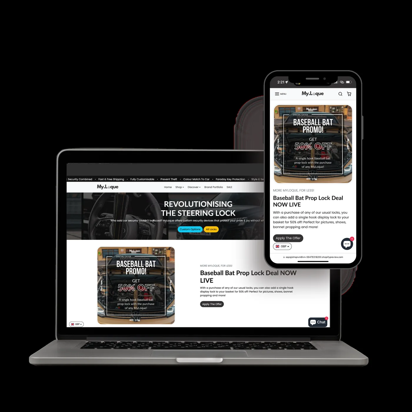 Next Level Club website preview